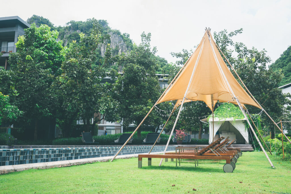 Pool-side-tent-the-peri-hotel-khoawyai